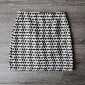 Loft Gold Mini Skirt